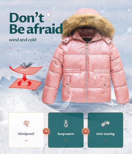 Warm Fleece Puffer Jacket for Girls Warm Fleece Puffer Jacket for Girls